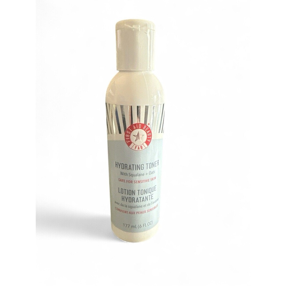 NEW FAB First Aid Beauty HYDRATING TONER with Sqaulane + Oats 177ml 6 fl oz